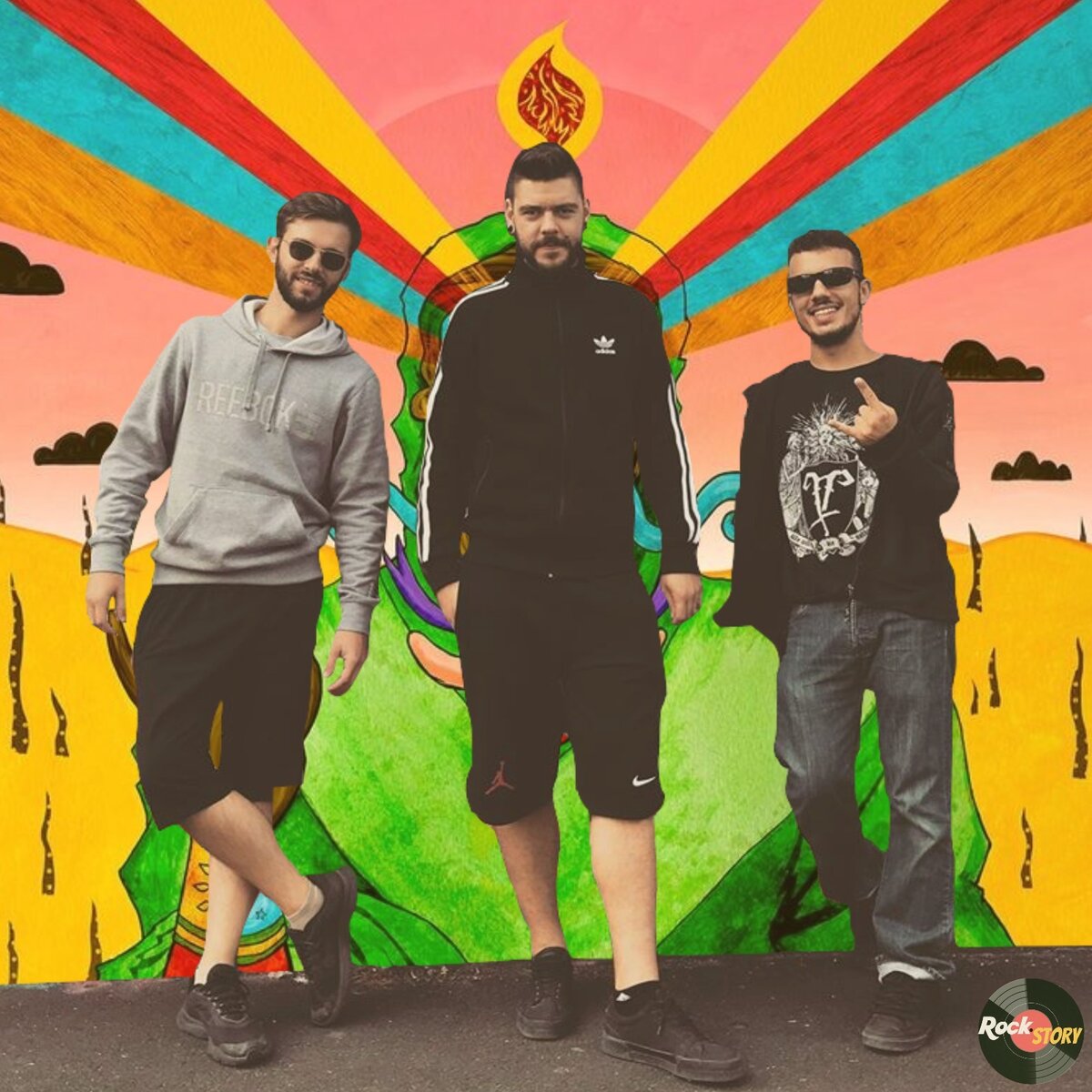 На фотографии: участники группы Naxatras 