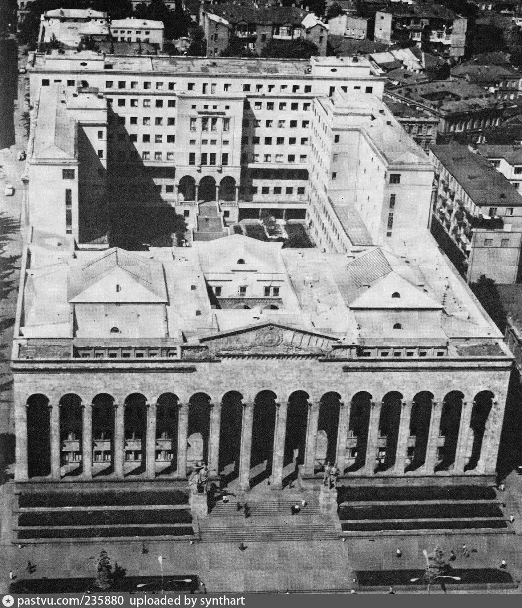 Дом правительства. Вид сверху