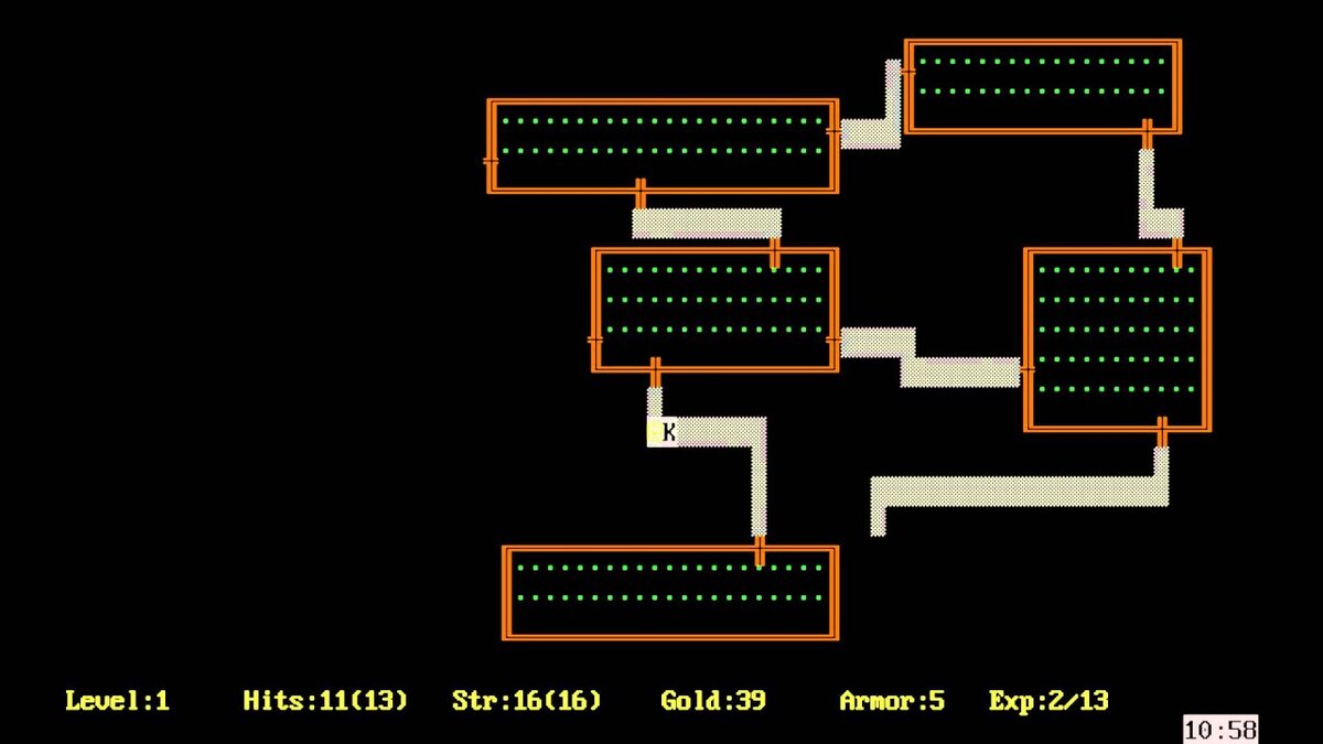 "Rogue" - прототип современных rogue-like игр.