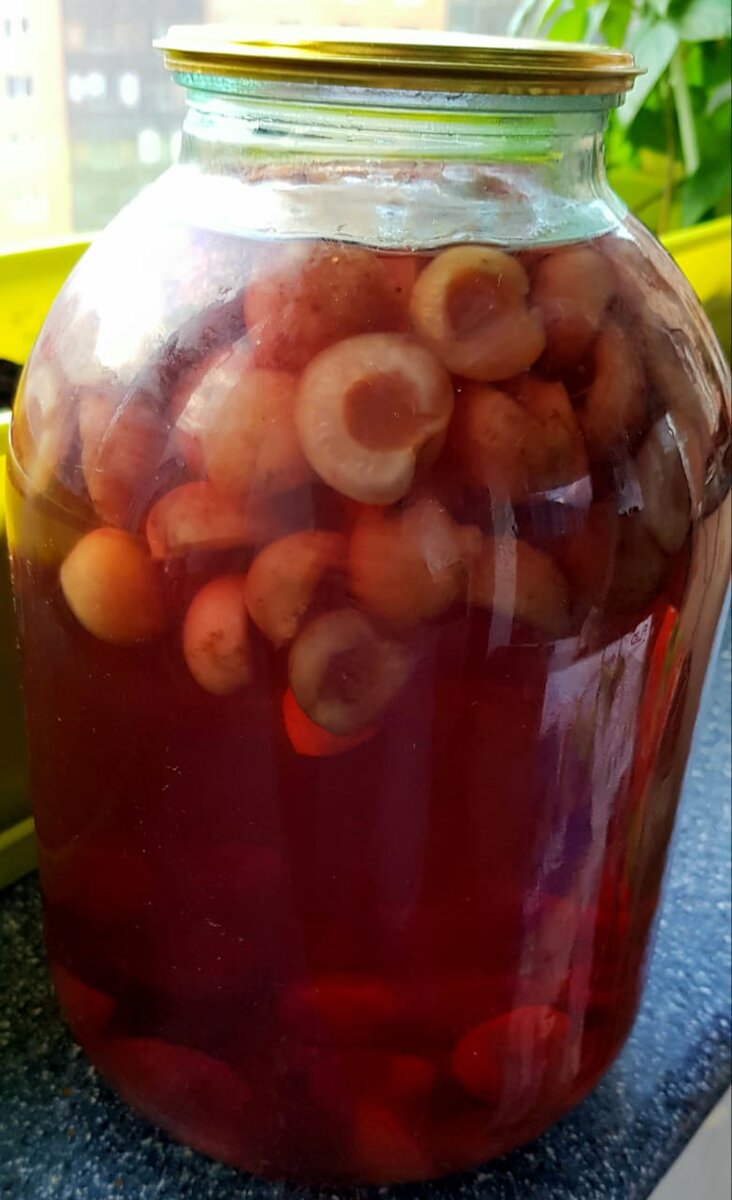 Вот такой красивый цвет получается
