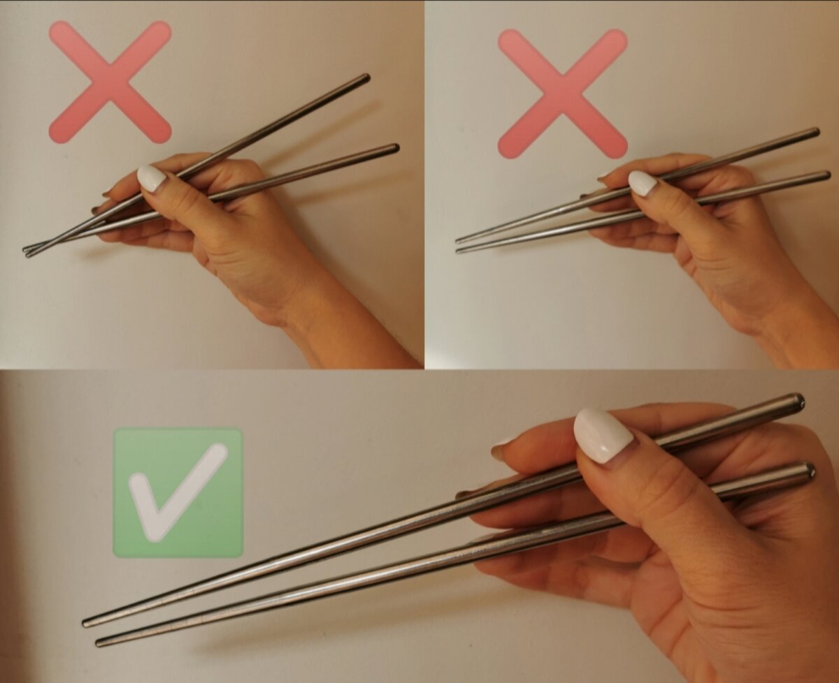 Как правильно пользоваться (держать) палочками для суши? Видео и фото от Sushi Lover
