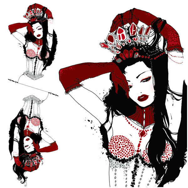 Первая иллюстрация, которая мне понравилась. Автор - Яна Москалюк