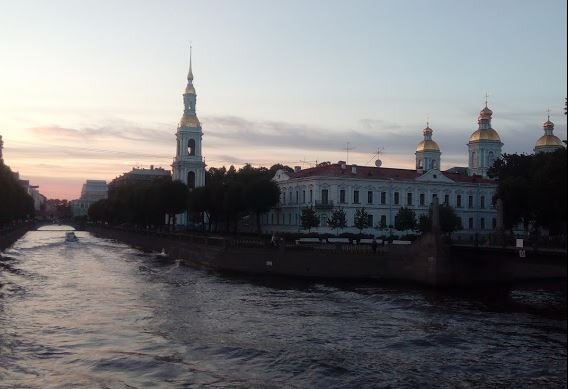 Семимостье - прекрасное место во время закатов