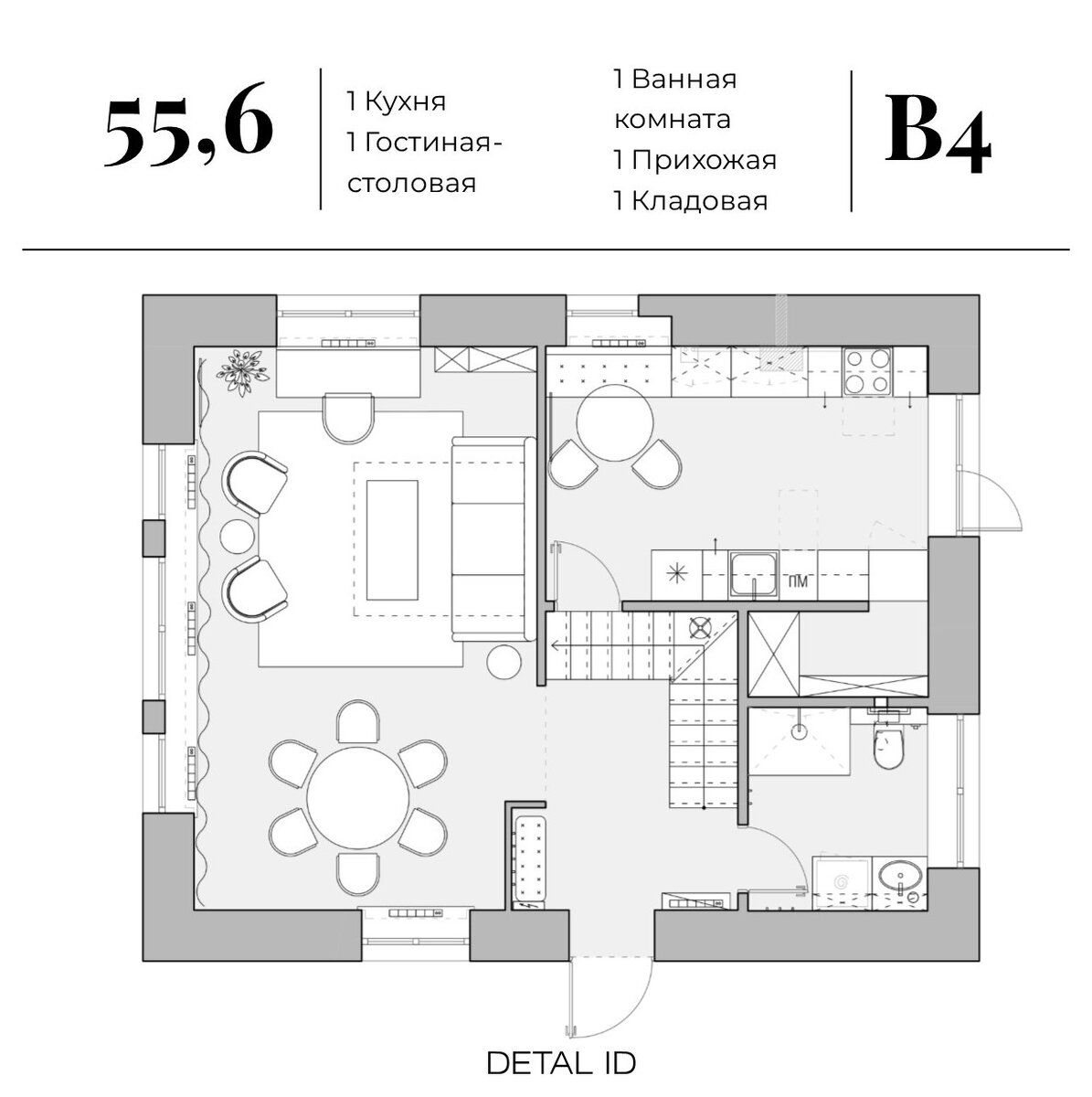 Планировочное решение прихожей