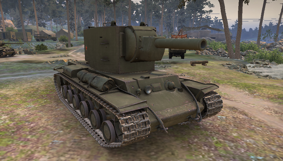 «КВ-2, тяжёлый танк 6 уровня, СССР»