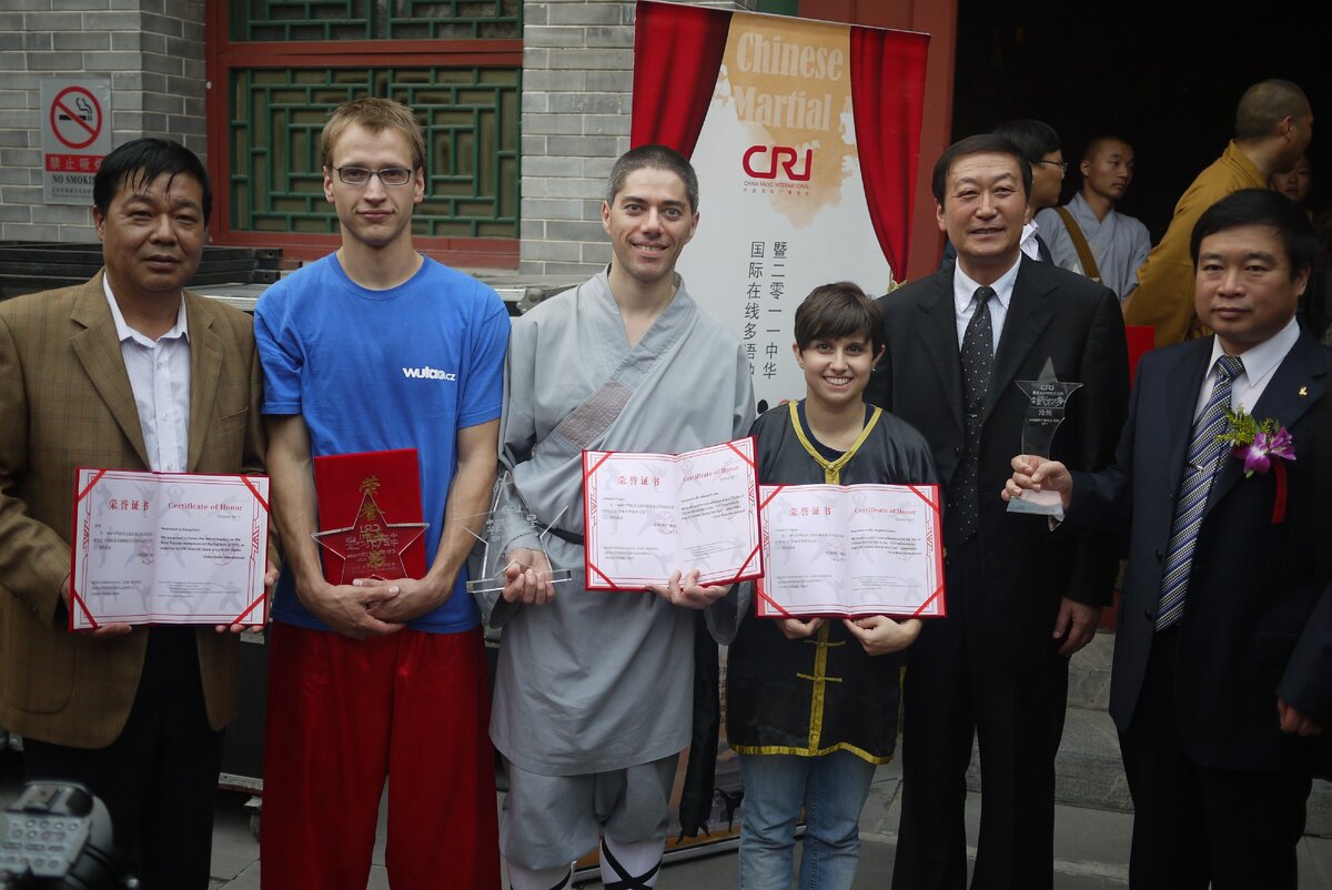 Награждение победителей конкурса "Мастера ушу", Пекин, Китай, 21.10.2011 г.