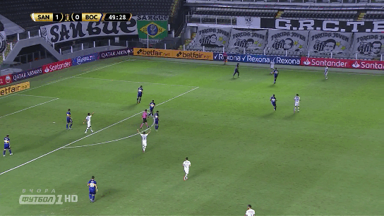 Долгий контроль мяча от Анхеля