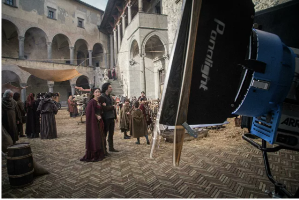 Фото со съёмок "Амедиатека"