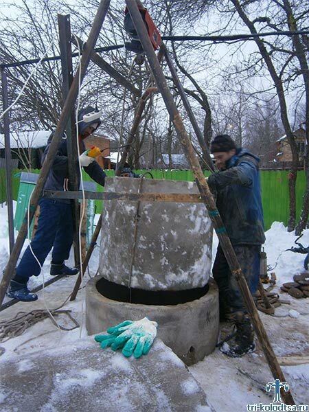 Обновление водоносного слоя методом докопки