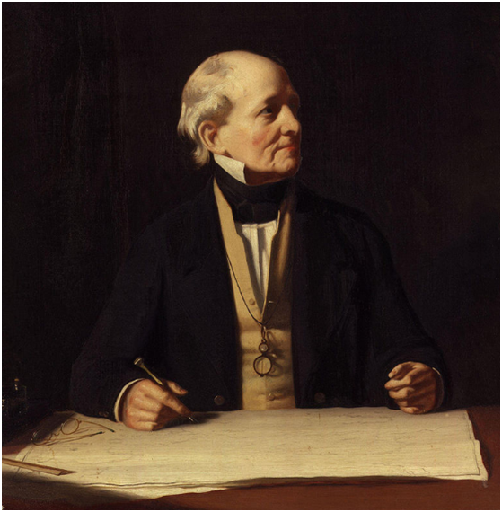 Сэр Фрэнсис Бофорт. Автор картины: Stephen Pearce. Общественное достояние