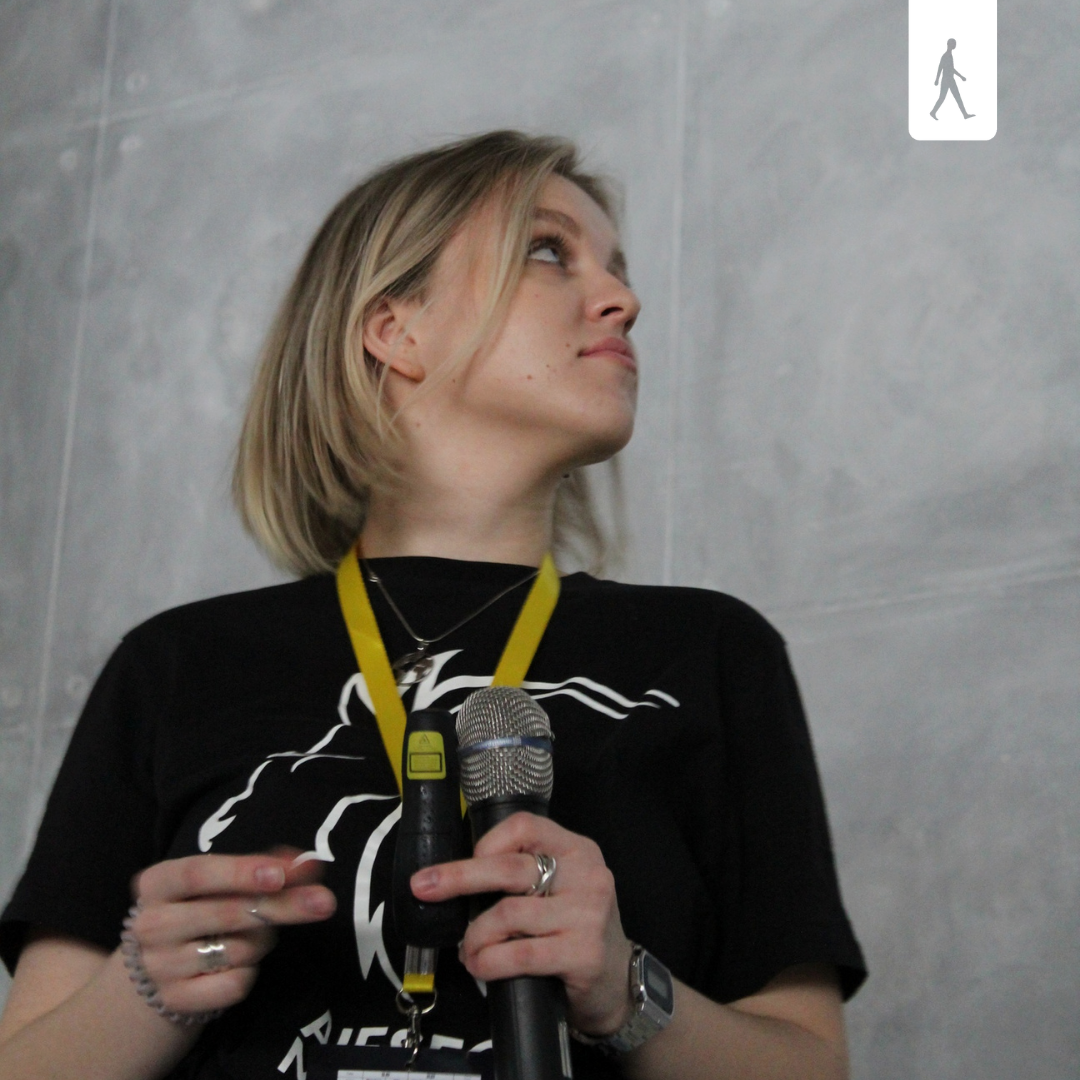 Участница организации AIESEC в Москве 