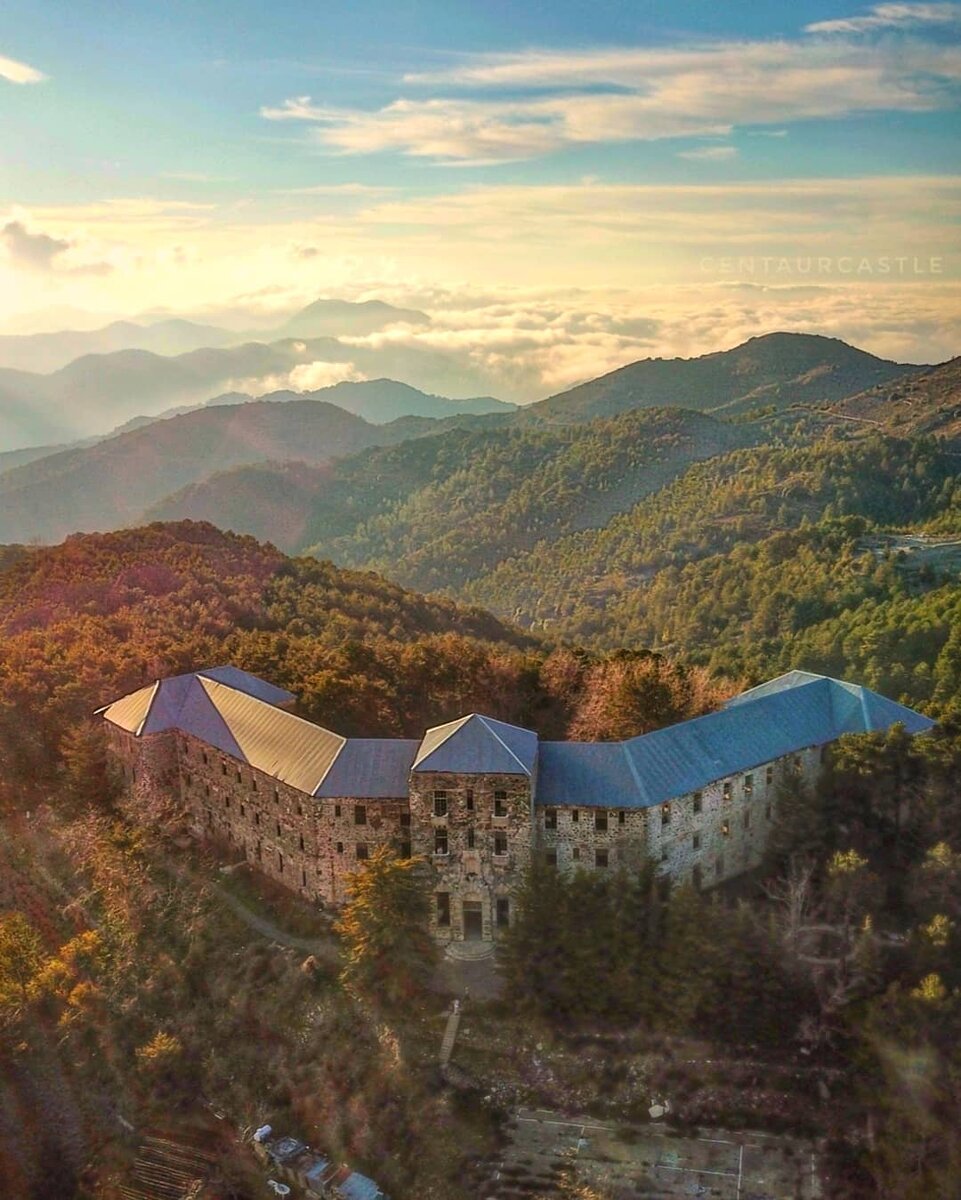 отель Беренгария. Фото с коптера