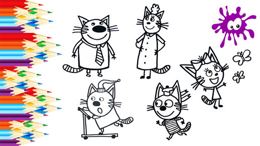 Рисунки котенка карандашом для детей (26 фото) 🔥 Прикольные картинки и юмор
