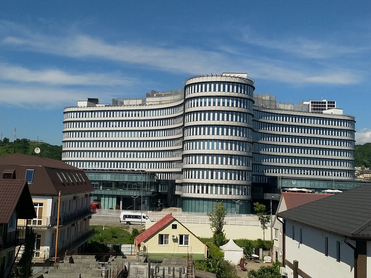 Отель Русские Сезоны Сочи. Фото автора.