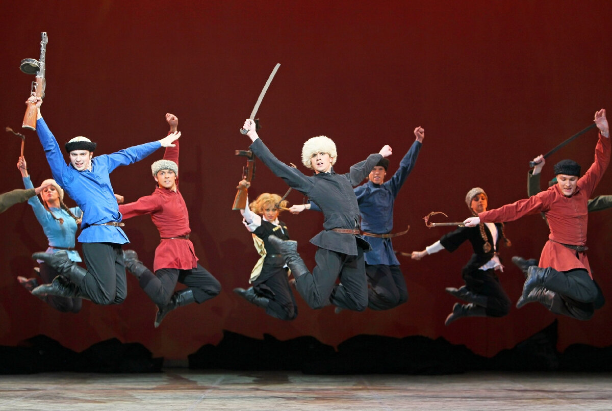 Хореографическая картина "Партизаны". 