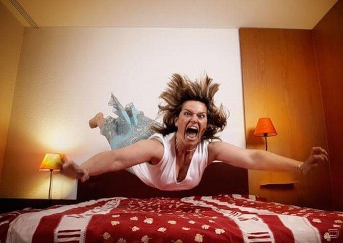 Вот так я летела. Как молния. Фото из интернета.