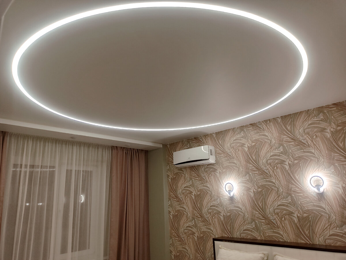 Освещение спальни (листайте галерею)