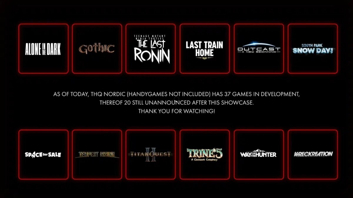 У THQ Nordic находится 37 игр в разработке, 20 из них еще не анонсированы |  GoHa.Ru | Дзен