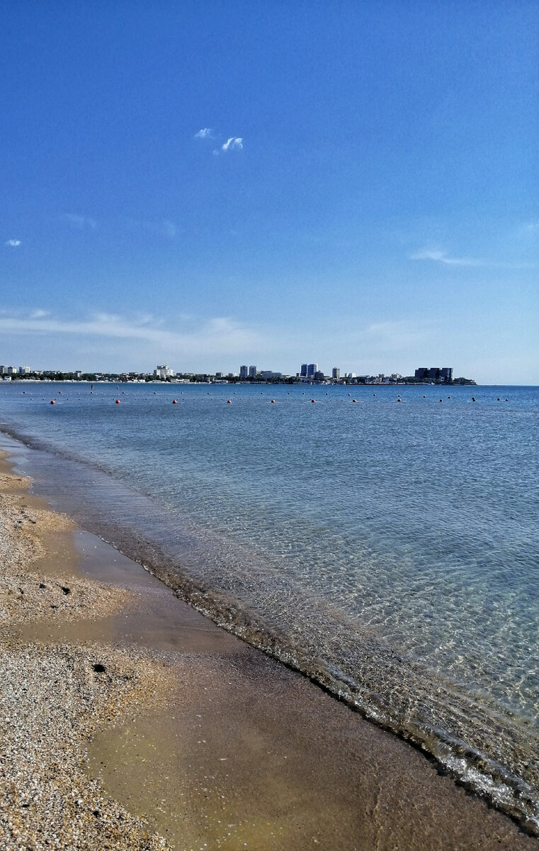 Черное море. Вид на Анапу