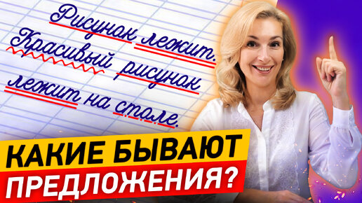 Download Video: Какие бывают предложения в русском языке? Распространенные и нераспространенные предложения