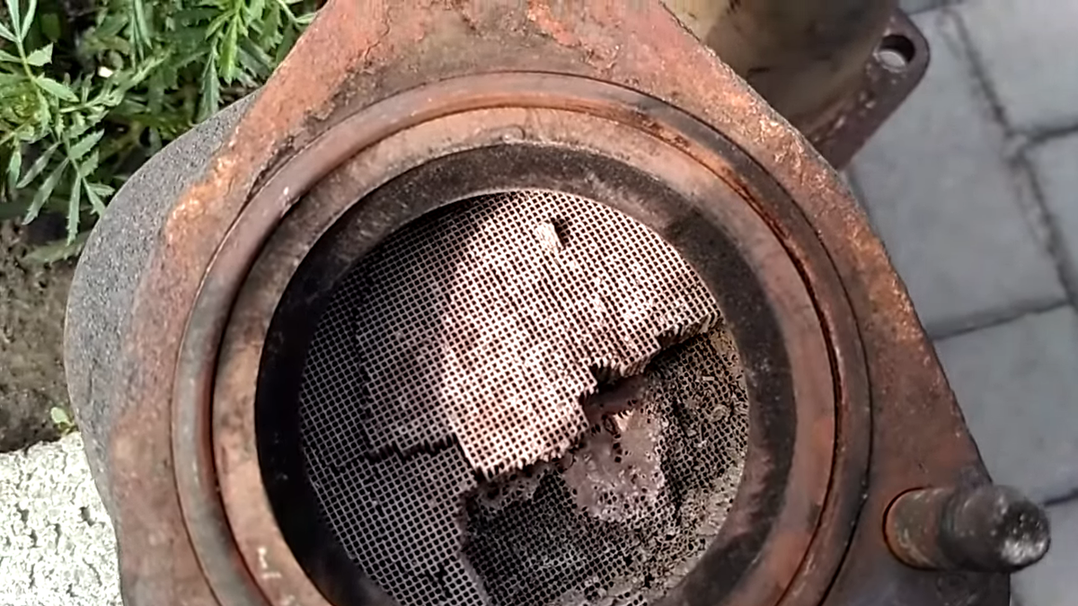 Удаление катализатора шевроле авео т300