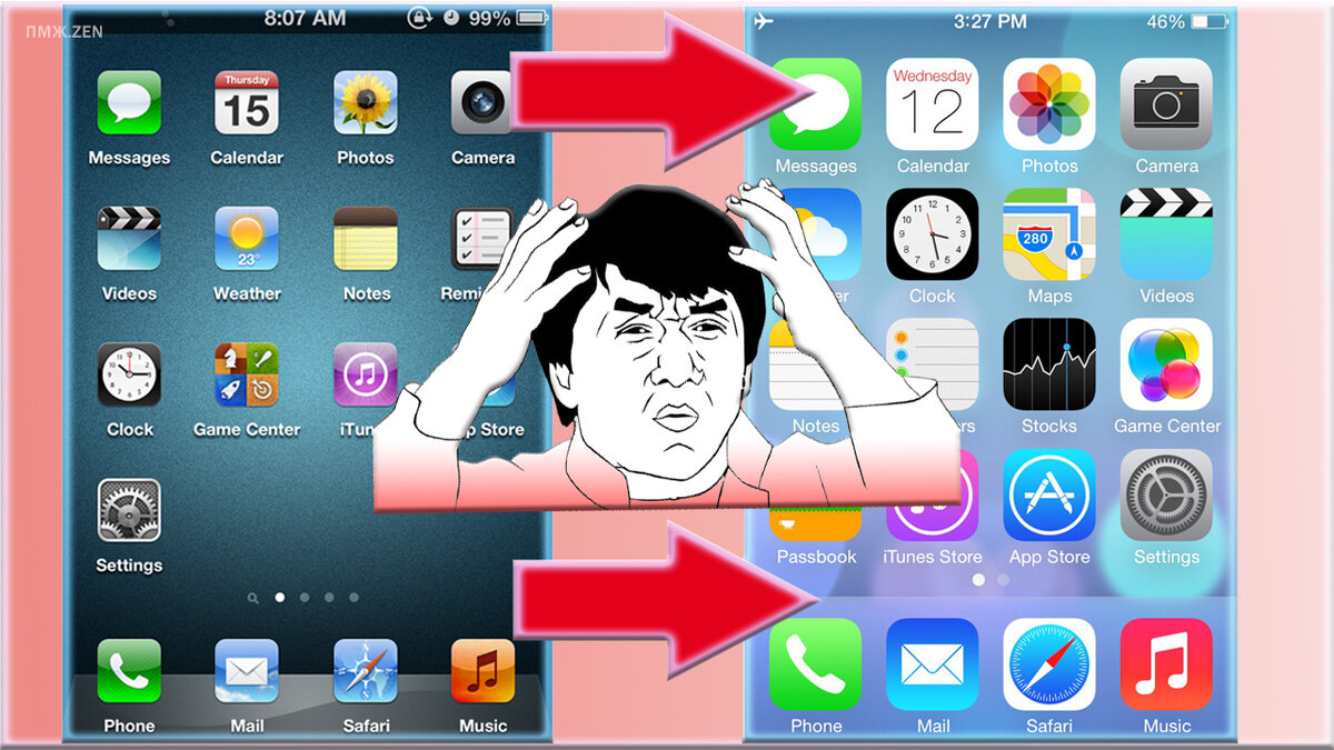 Как я обиделся на Apple и разбил любимый телефон iphone 4S (во всём  виновата ios7) | Just | Дзен