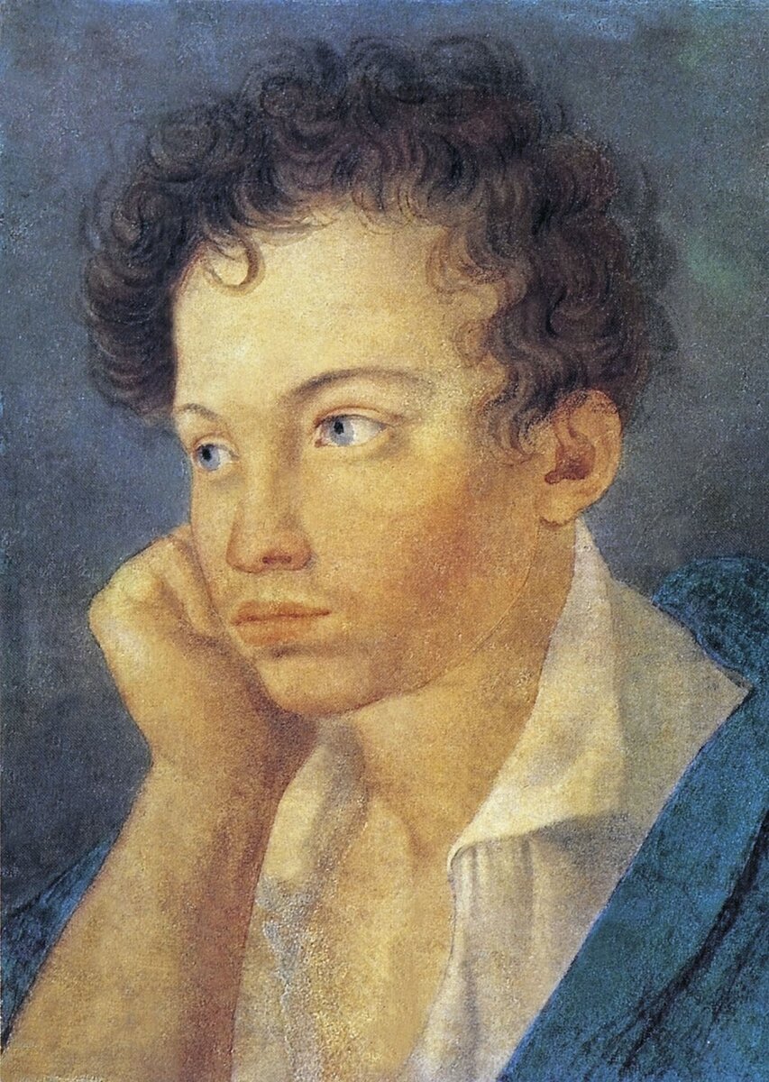 Портрет Пушкина (Акварель С. Г. Чирикова, 1810); Центральный музей А. С. Пушкина, Санкт-Петербург