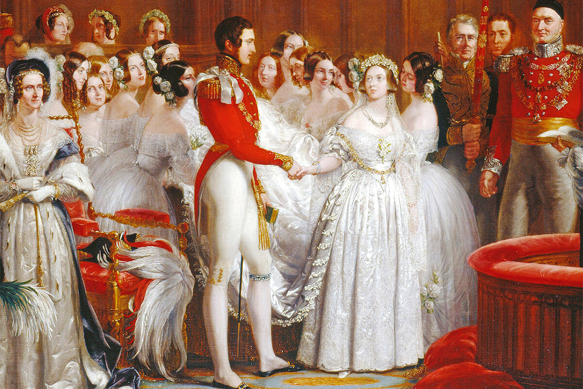 Свадебное платье королевы Виктории 1840