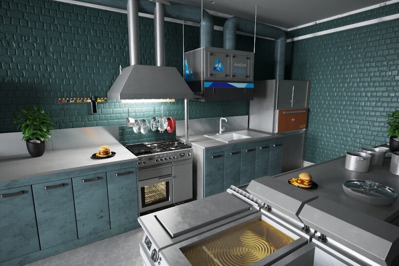 Вариант крепления гидрофильтра на монтажных шпильках. Photo by https://air-nova.ru/