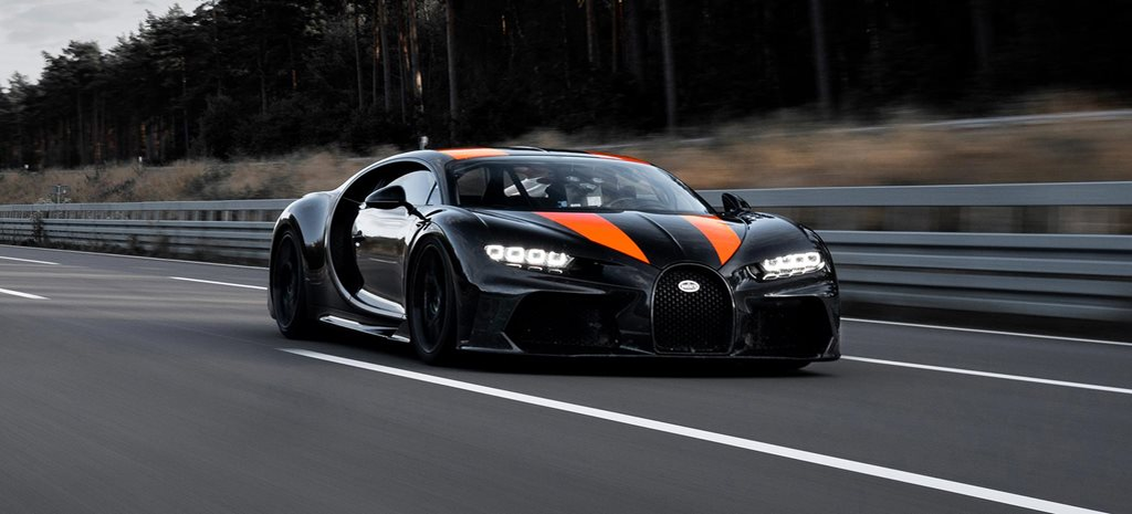 Chiron на своем заезде до 400 километров в час