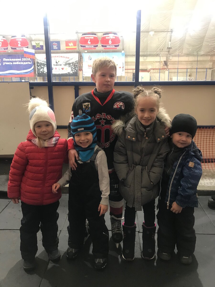 На хоккейном матче