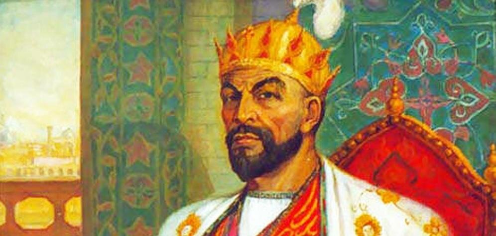 Великие тюркские правители. Амир Темур Тимур Тамерлан. Тамерлан 1336. Портрет Амира Темура. Тимур (Тамерлан) (1336 - 1405+).