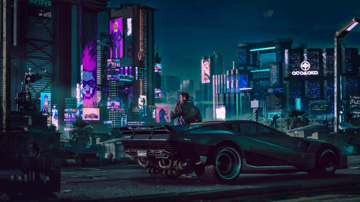 Кадр из трейлера Cyberpunk 2077. Фото - guide-gamer