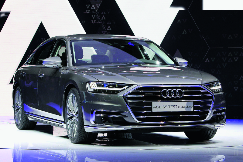 Audi A8 — первый автомобиль третьего уровня автоматизации