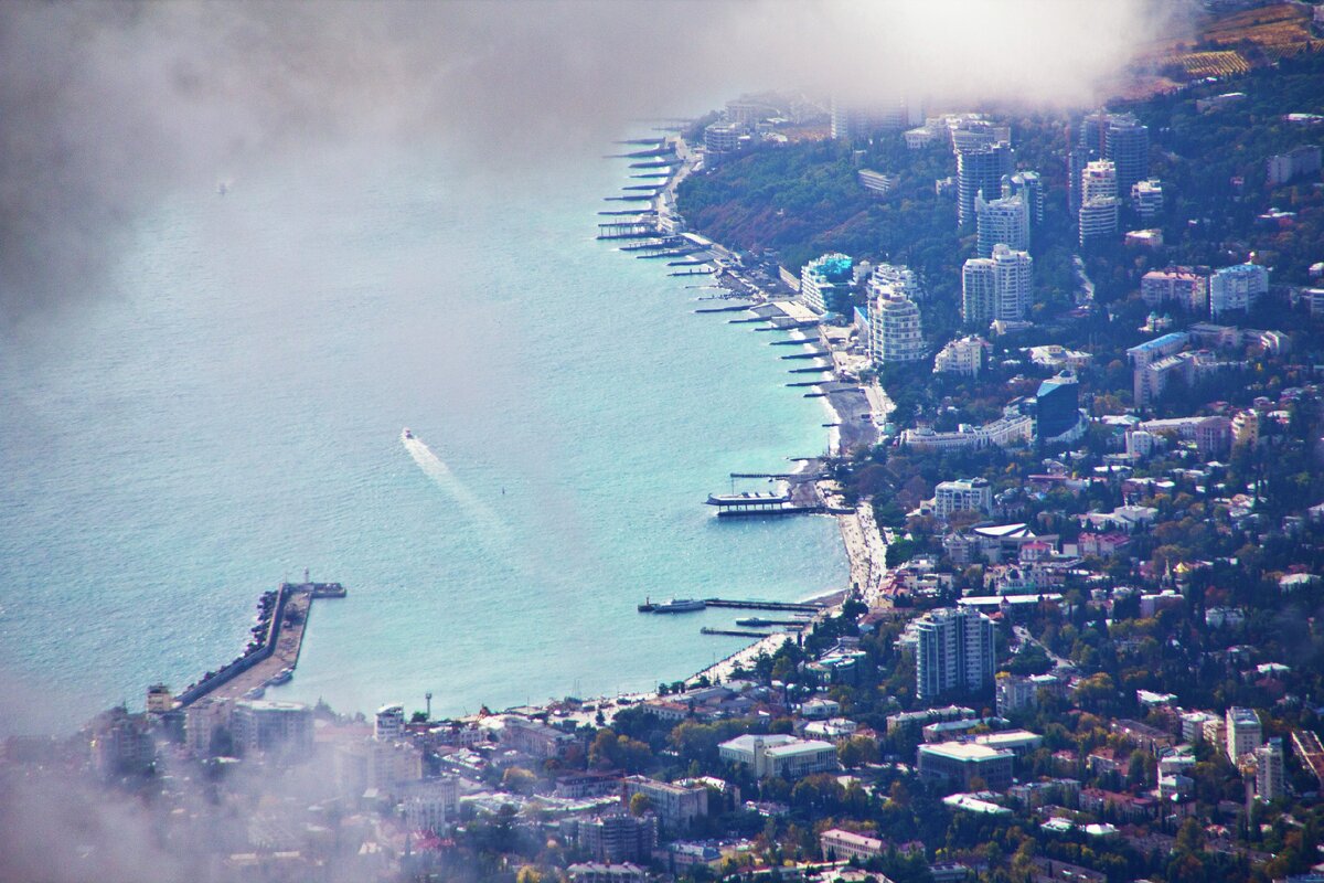 Вид на Ялту