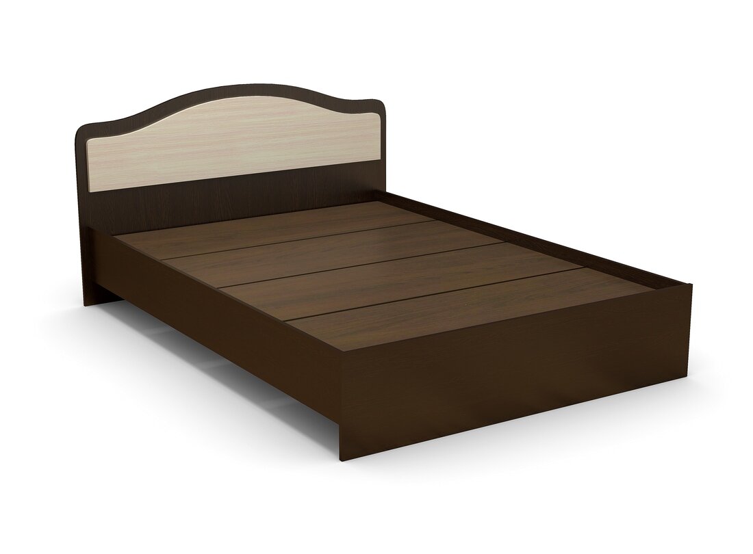 Основание кровати лдсп. Кровать Рондо кр-140. Кровать Рондо кр-140 венге. Кровать Рондо венге.