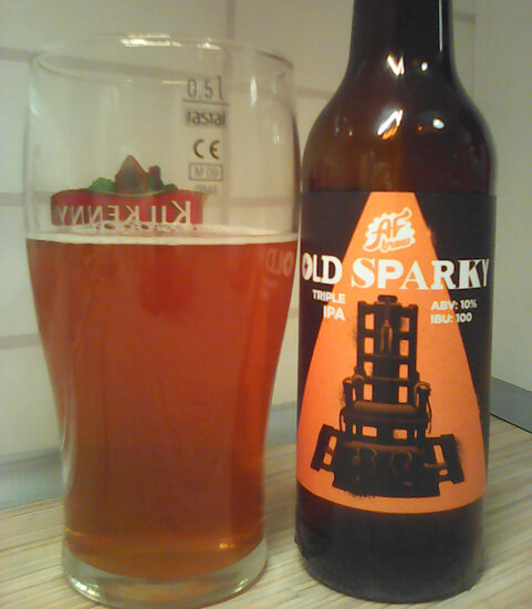 Old Sparky в стакане. Фото автора