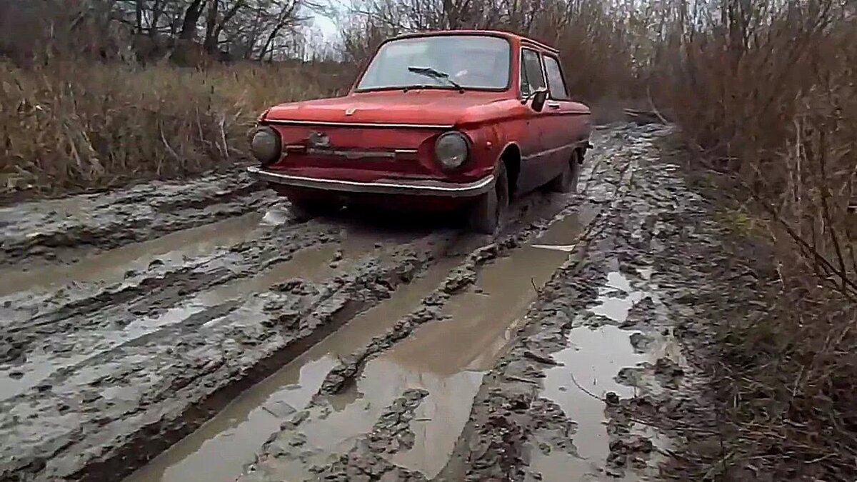 Рейтинг легковых Советских автомобилей по проходимости в деревенской грязи  | Техника времен СССР | Дзен