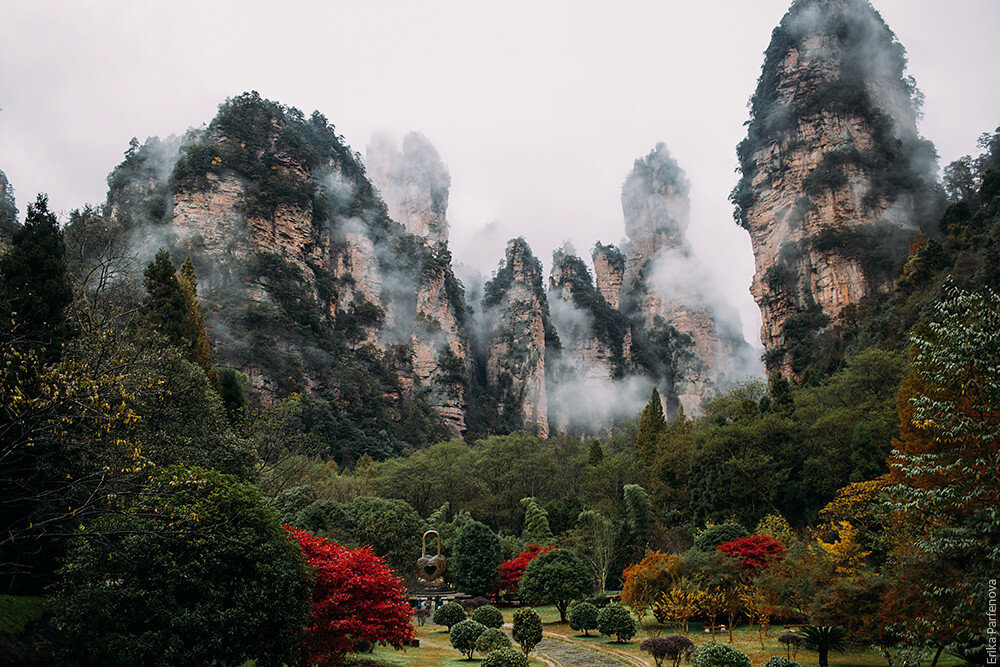 Национальный парк Zhangjiajie