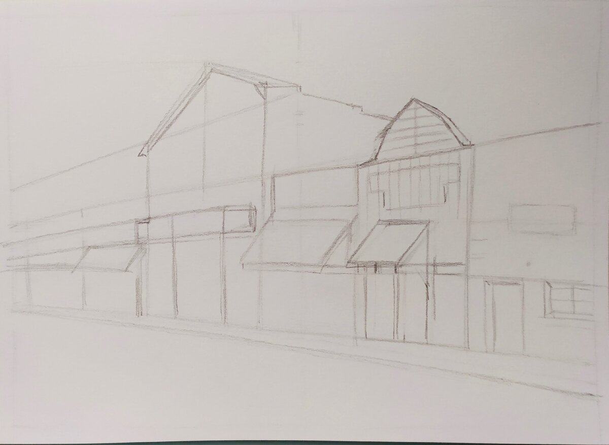 Карандашный набросок