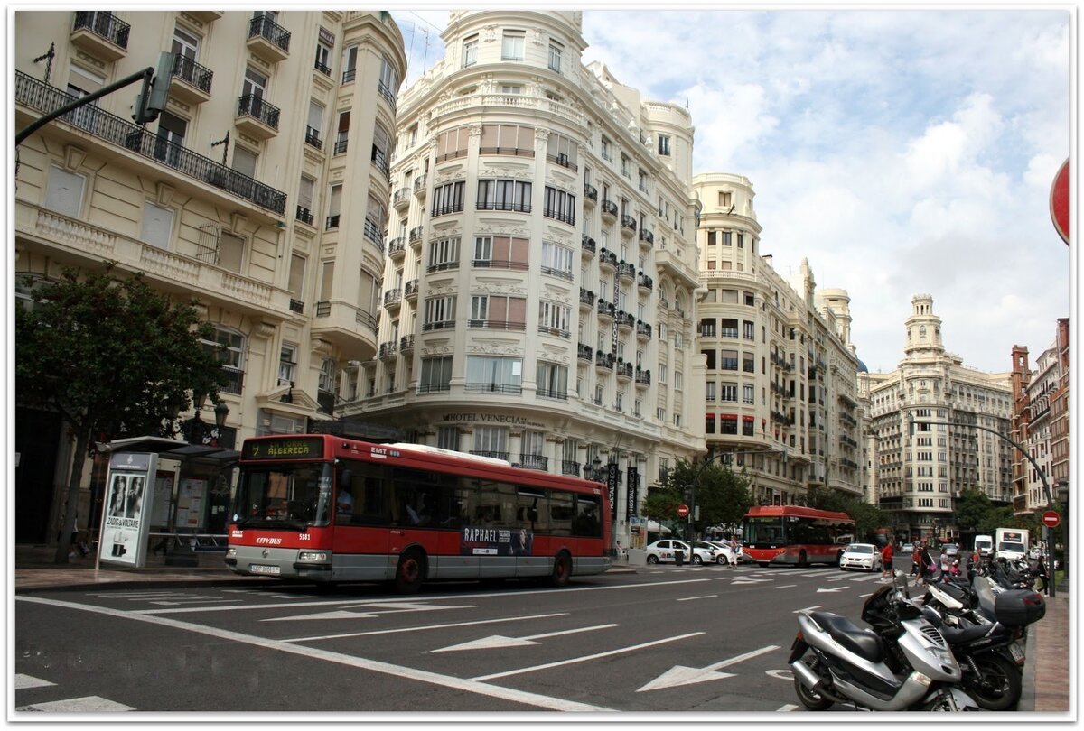 Автобус в Валенсии