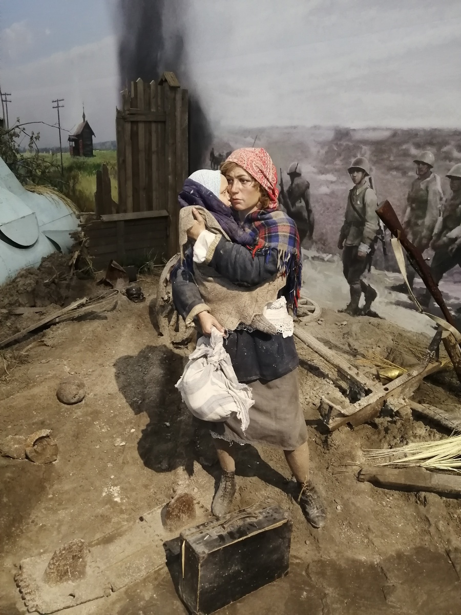 Фрагмент экспозиции. Фото мое