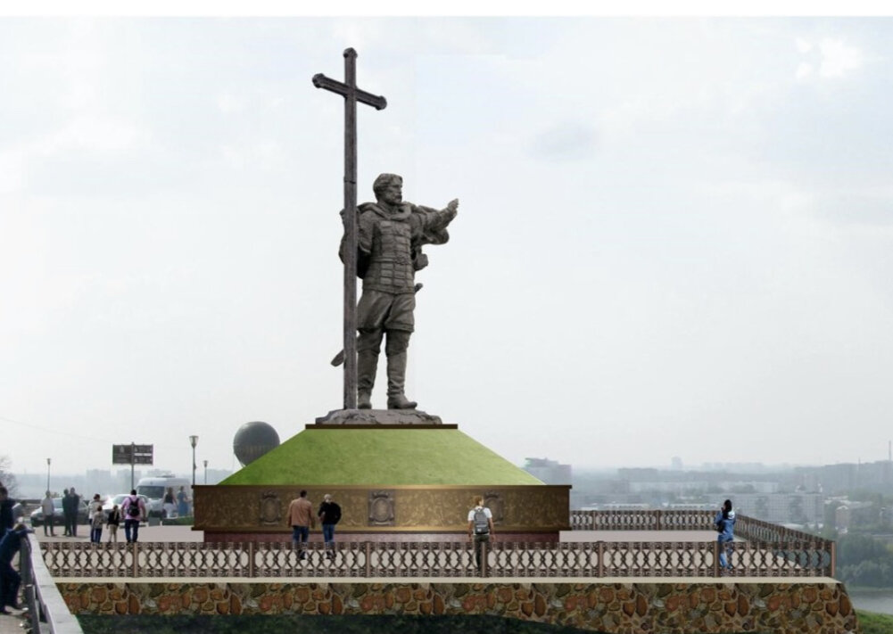 Где памятник александру невскому в нижнем новгороде