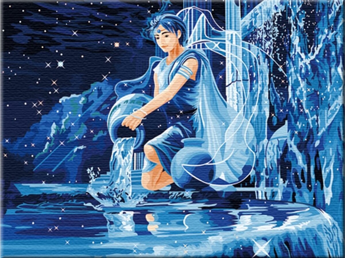                                                                   женщина-водолей