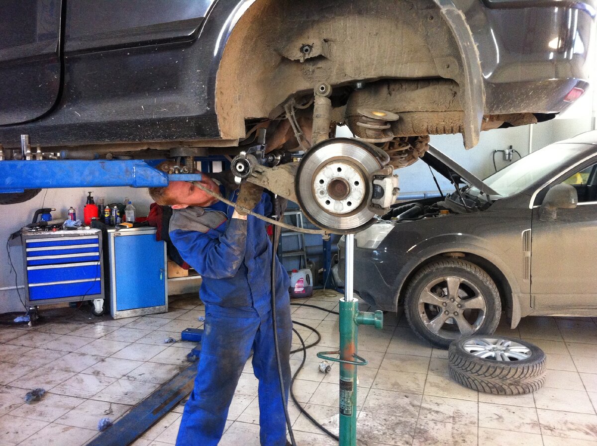 Замена сайлентблоков