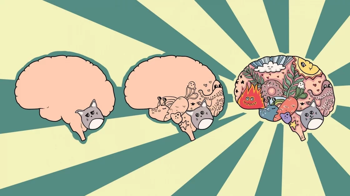 Картинки для мозга взрослому. Мозг живопись. Смешной мозг. Привет мозг. Мозг картинки прикольные.