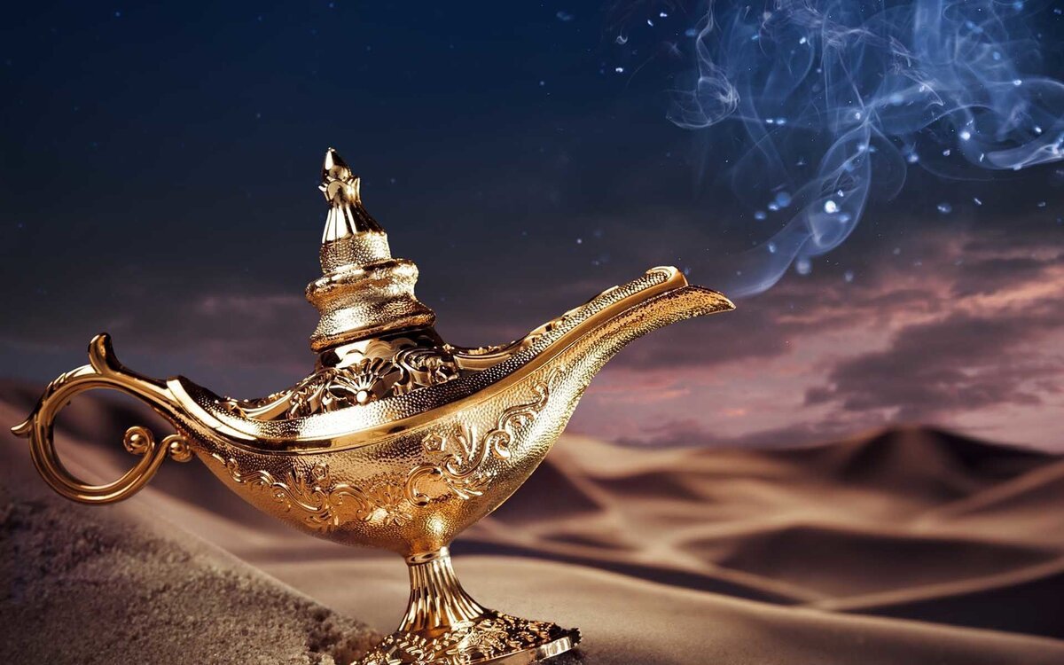 Много любых желаний. Волшебная лампа Алладина. Волшебная лампа Аладдина Джинн. Лампа Аладдина Индия. Лампа Аладдина Волшебная лампа арт.