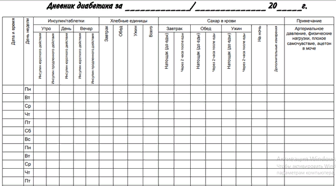 Дневник при гестационном диабете. Дневник самоконтроля диабетика 2 типа. Дневник самоконтроля при СД 1 типа. Дневник самоконтроля для диабетиков 1 типа. Дневник пациента с сахарным диабетом 1 типа.