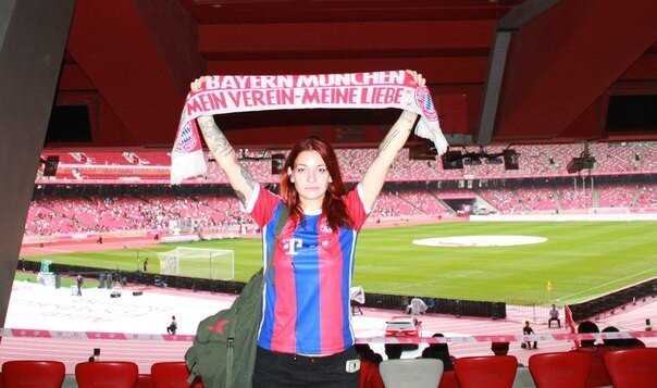 Игра Баварии Мюнхен с Гуоан