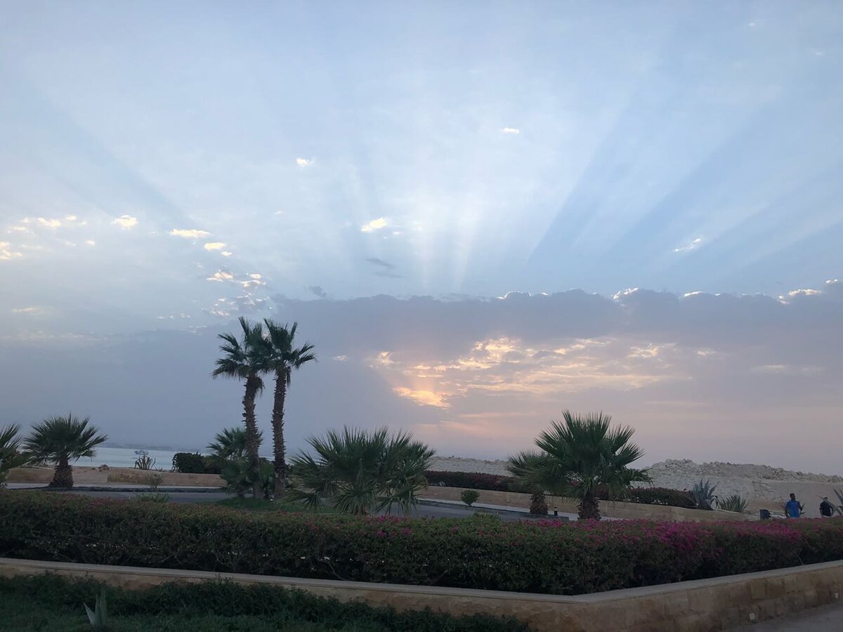 Раннее утро. Египет, Сома-Бей. Фото из личного архива.